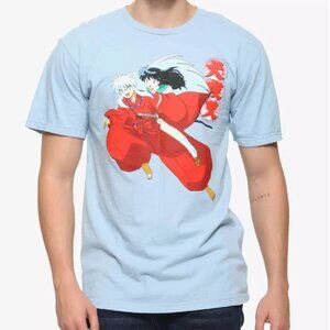 Hot Topic Blue Inuyasha Kagome Jump T-Shirt